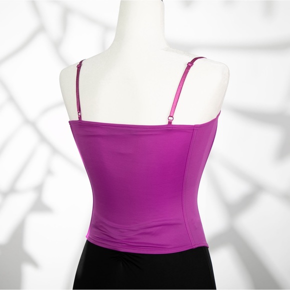 Marciano Beautiful Purple Corset with Front Lace Details, Size XSmall (Gem Find) - Picture 3 of 5